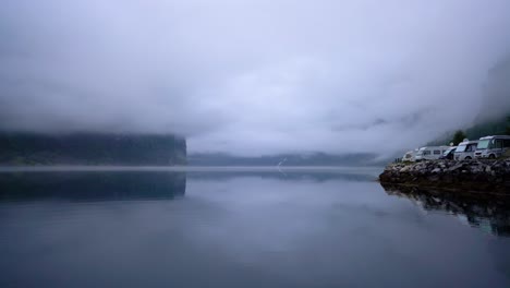 geiranger fjord, norway.