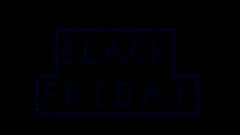 el logotipo de black friday light