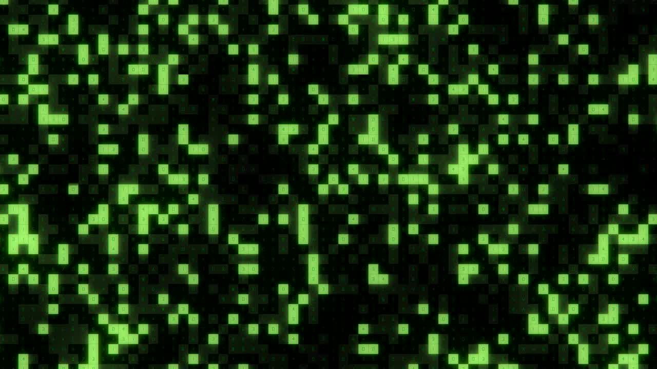 concepto de codificación hexadecimal 4k. fondo futurista con números y letras.