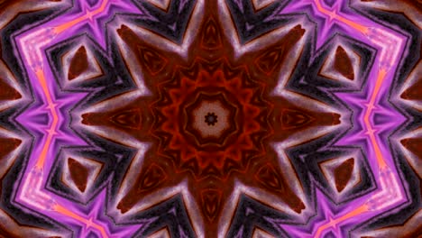 movimiento de fondo de kaleidoscopio abstractamente colorido