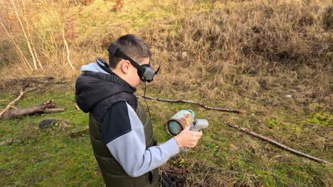 Young-boy-flying-his-drone