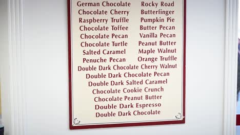 all the flavors of fudge available