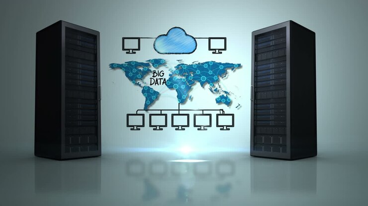 Video of big data network