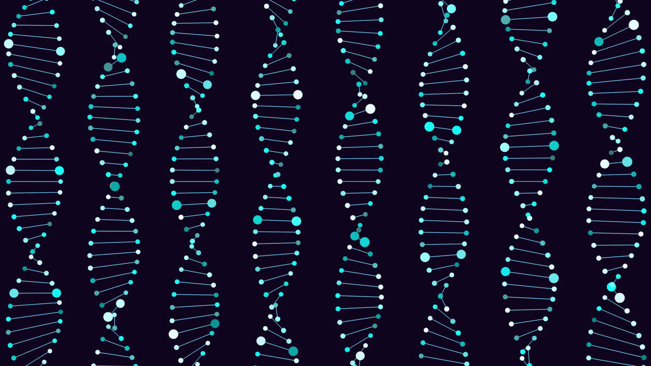 Digital futuristic waves pattern on black gradient