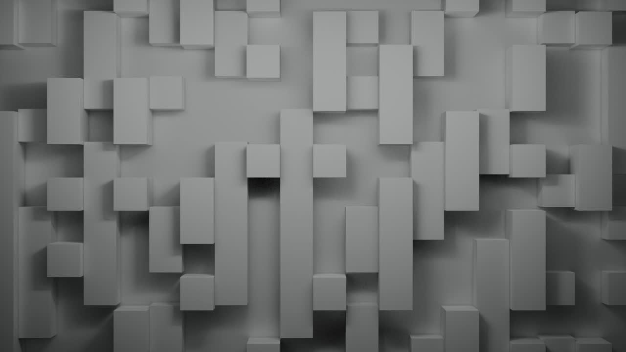 Abstract 3D Geometric Pattern