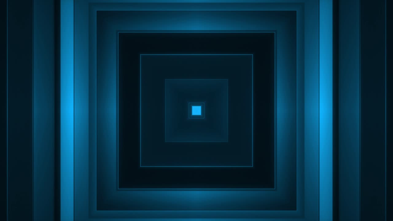 túnel de neón abstracto