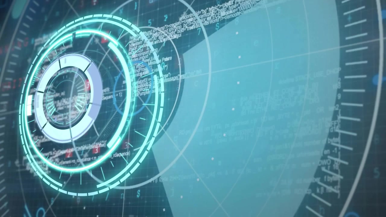 Animation of scope scanning over data processing