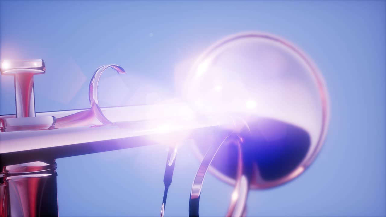 4k 슈퍼 슬로우 모션 청동 트럼 ⁇