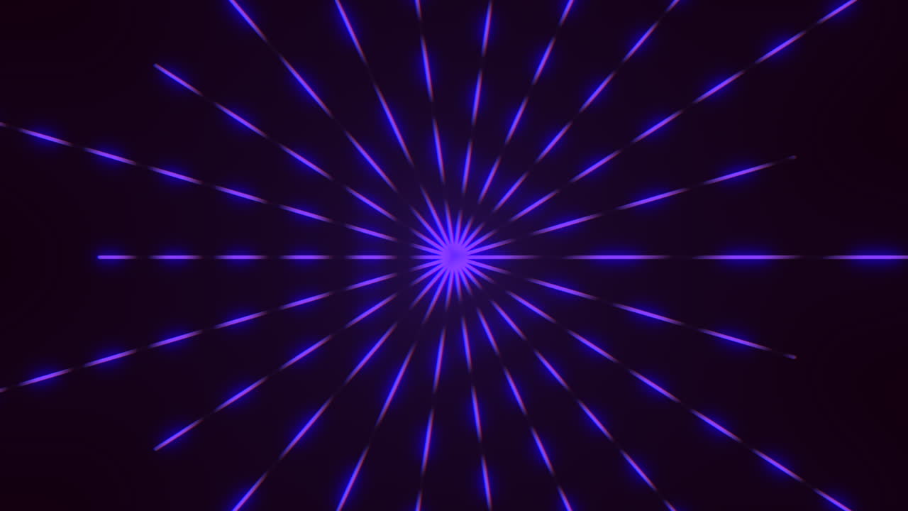 검은 바탕에 파란색과 보라색 원형 패턴