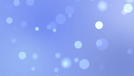 animación de fondo de bokeh de brillo azul (bucle sin costuras)