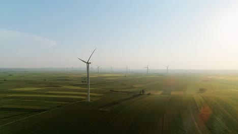 video shows of wind turbines