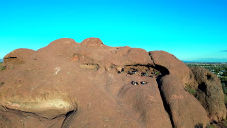 hole-in-the rock  | tempe arizona - drone scenic