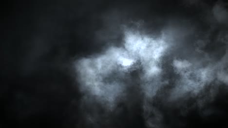 immersive mesmerising magic horror-show spooky halloween smoke cloud vfx insert element in 4k slow-motion