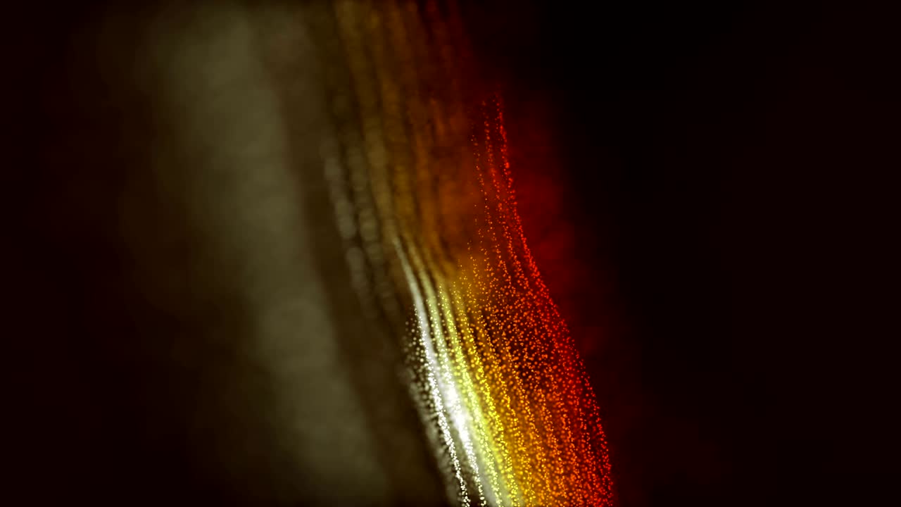 energía de partículas dinámicas mágicas abstractas fondo futurista. animación de bucle sin costuras de video 3d.