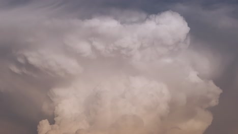 dramatic storm clouds