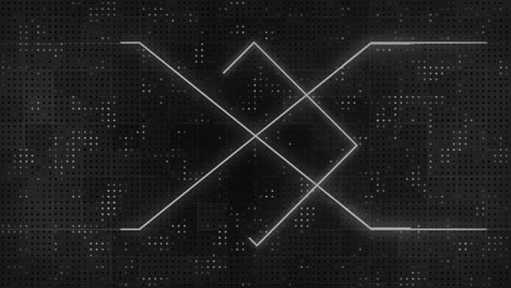abstract geometric background with white lines and grid pattern