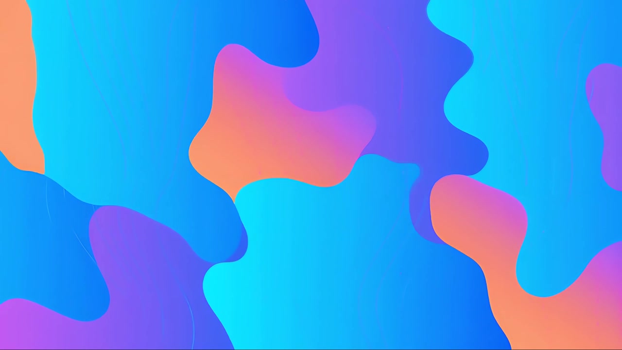Sfondo Animato Astratto e Colorato 4K