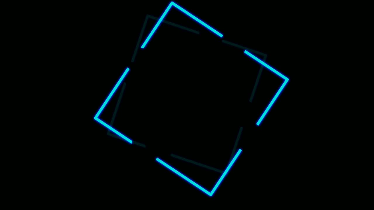 네온 현대 테두리 애니메이션 미래형 4k 애니메이션