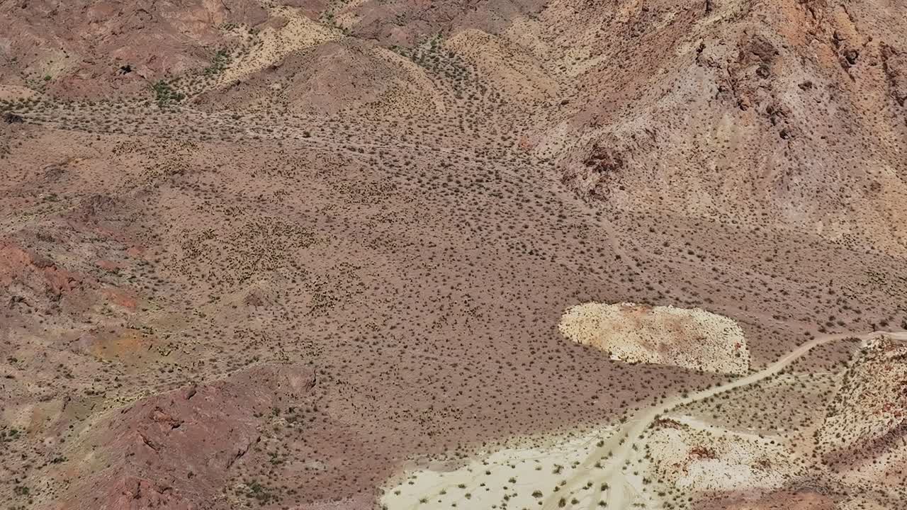 Una vasta area desertica negli Stati Uniti