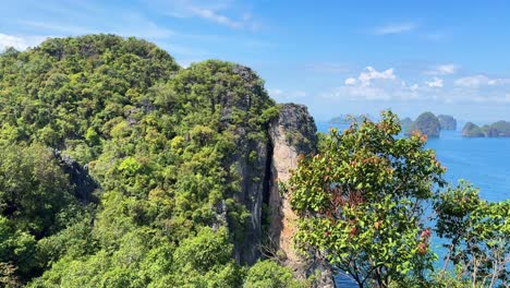 Insel-Aussichtspunkt-Natur-Landschaft-Südlichen-Golf-Von-Thailand-Urlaubsziel