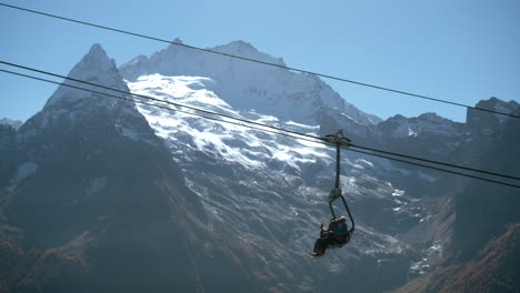 mountain cable car ride