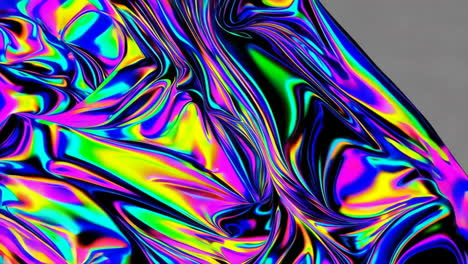 abstract holographic iridescent liquid texture