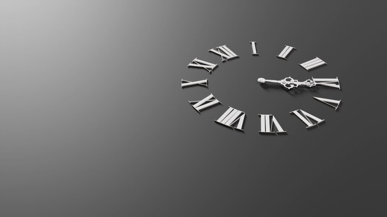 Clock Counting 24 Hour