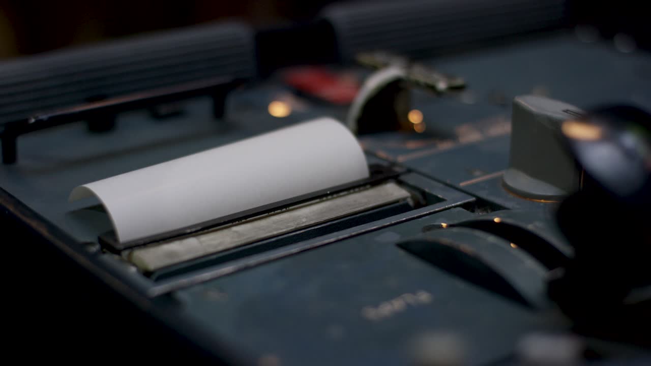 빈티지 항공 비행 데이터 레코더