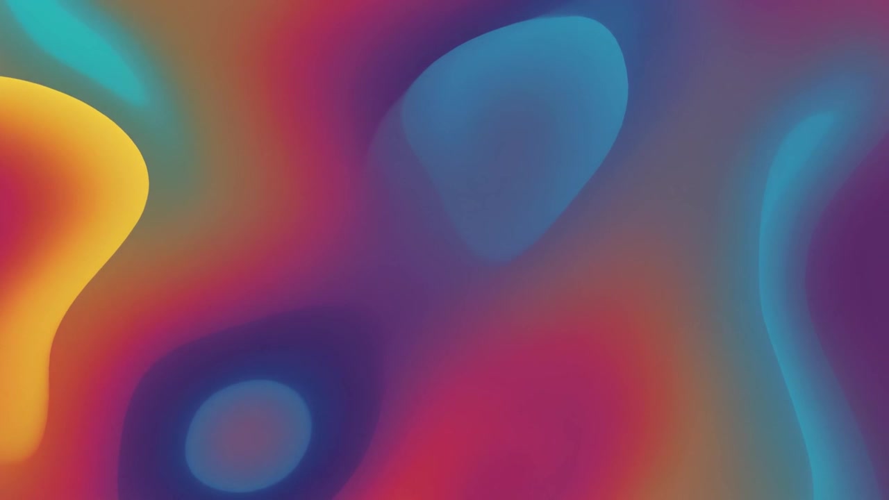Abstract Motion Background with Fluid Gradient Colors