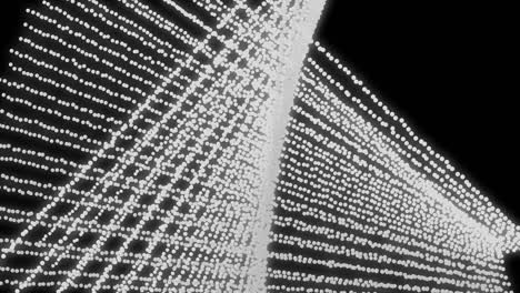 white color dot shape pattern animation motion graphics