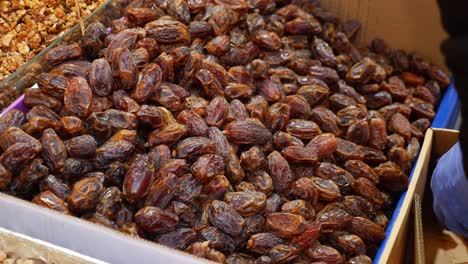 closeup of dates