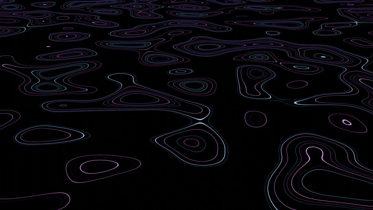 colorido en superficie negra