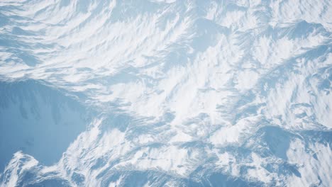 alps mountains from the air