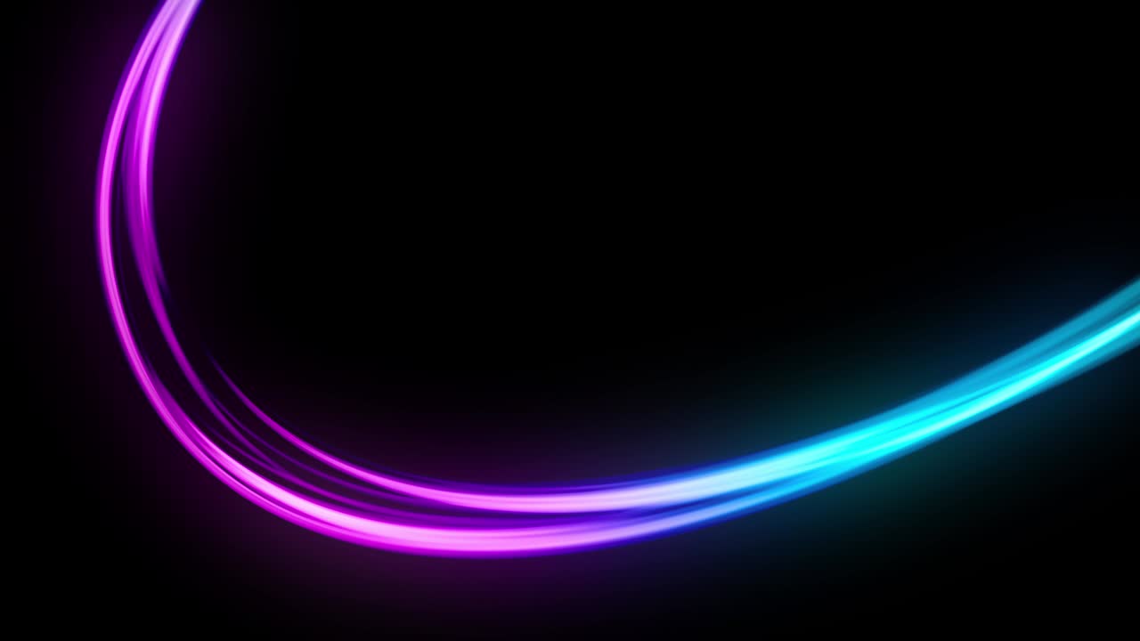 raggi di neon luminosi movimento di sfondo astratto. ciclo senza cuciture.