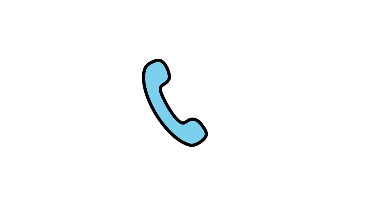 Ringing Phone and Telephone Receiver Icons