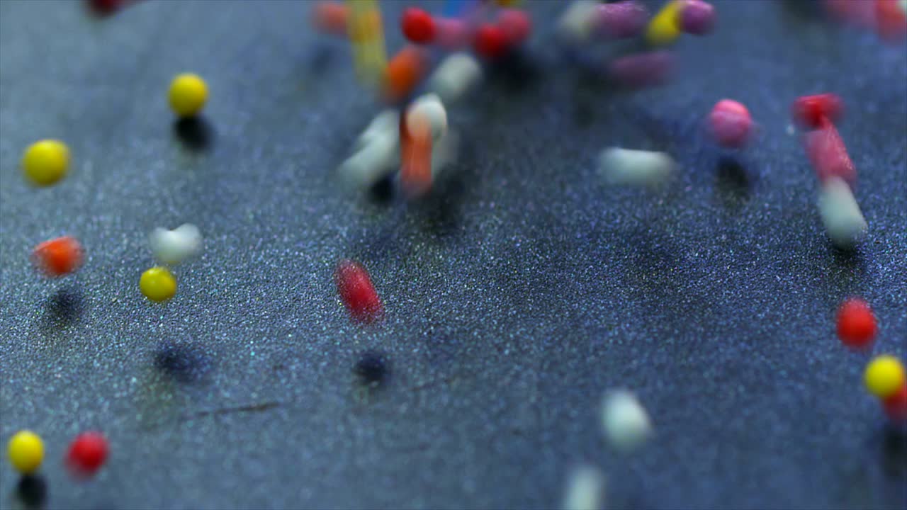 azúcar dulce salpicado