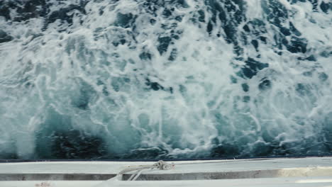 Static-Top-Down-Camera-of-Ship-Sailing-along-the-Arctic-Sea