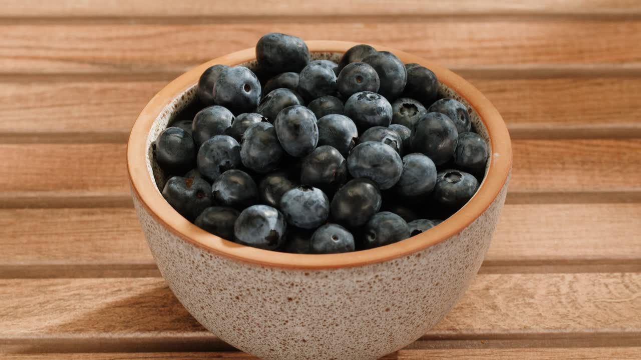 그에 넣은 블루베리