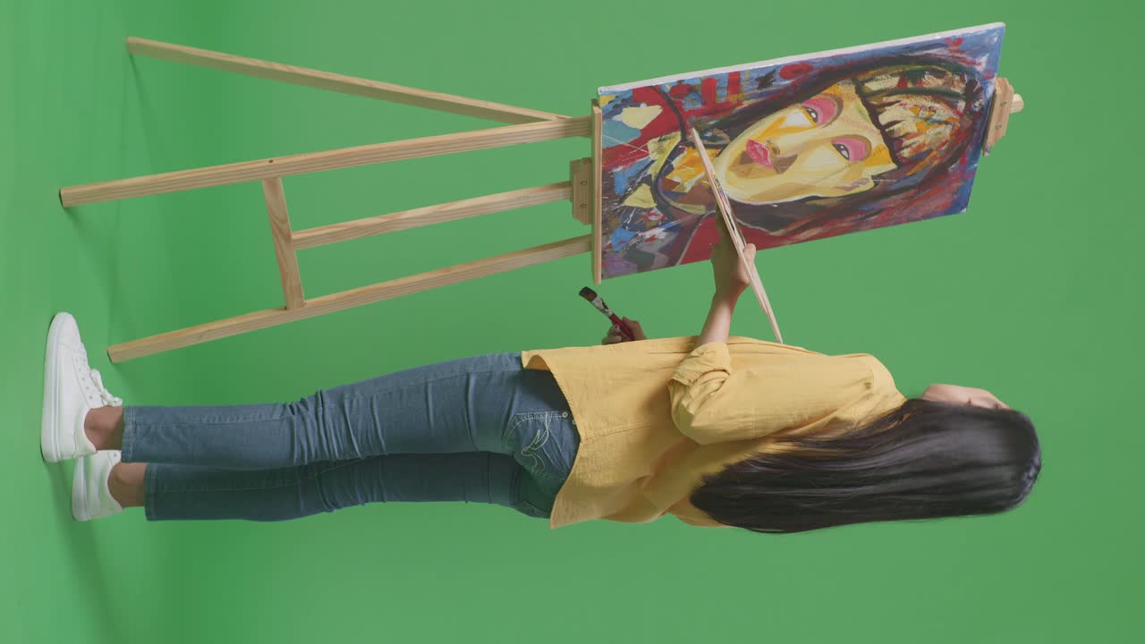 초상화를 그리는 여자