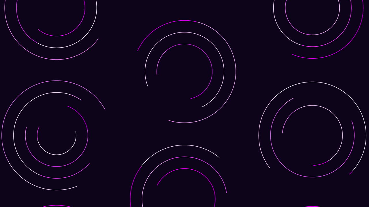 Mesmerizing black and purple spiral pattern on dark background