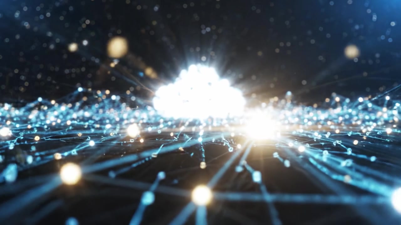 Illuminating Data Network: A Dynamic Transformation from a Luminous Digital Grid to a Radiant Cloud of Connectivity and Information Flow