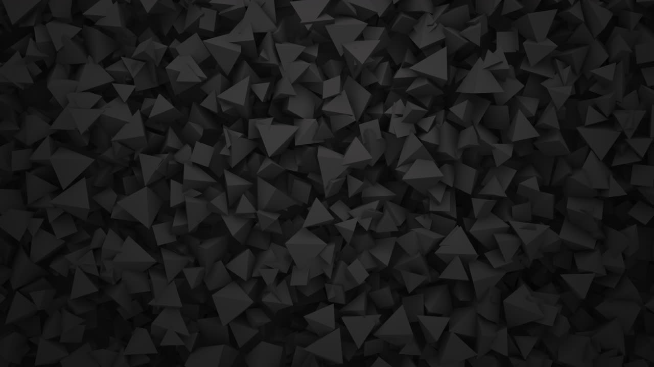Motion dark black geometric shapes abstract background 2