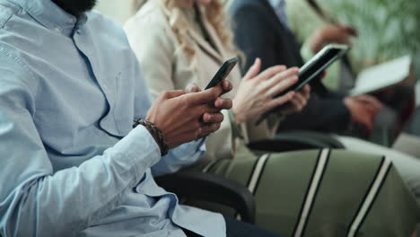 people using mobile devices