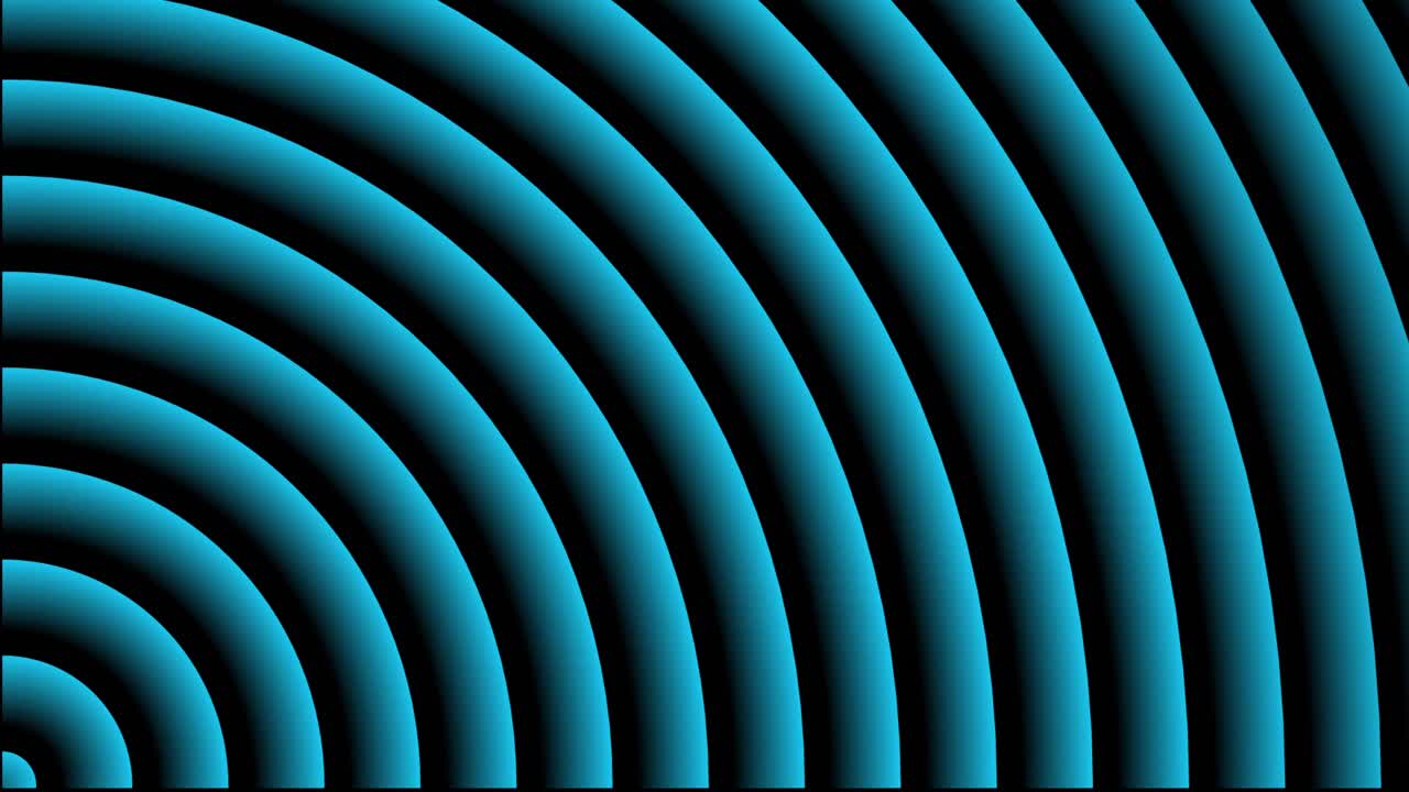 Abstract Blue and Black Pattern