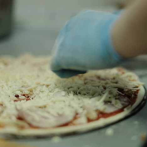 step to making pizza by chef