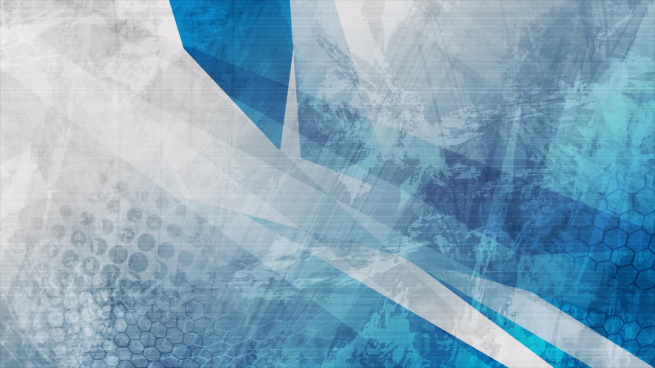 파란색과 회색 그랑지 줄무 추상적인 모션 디자인