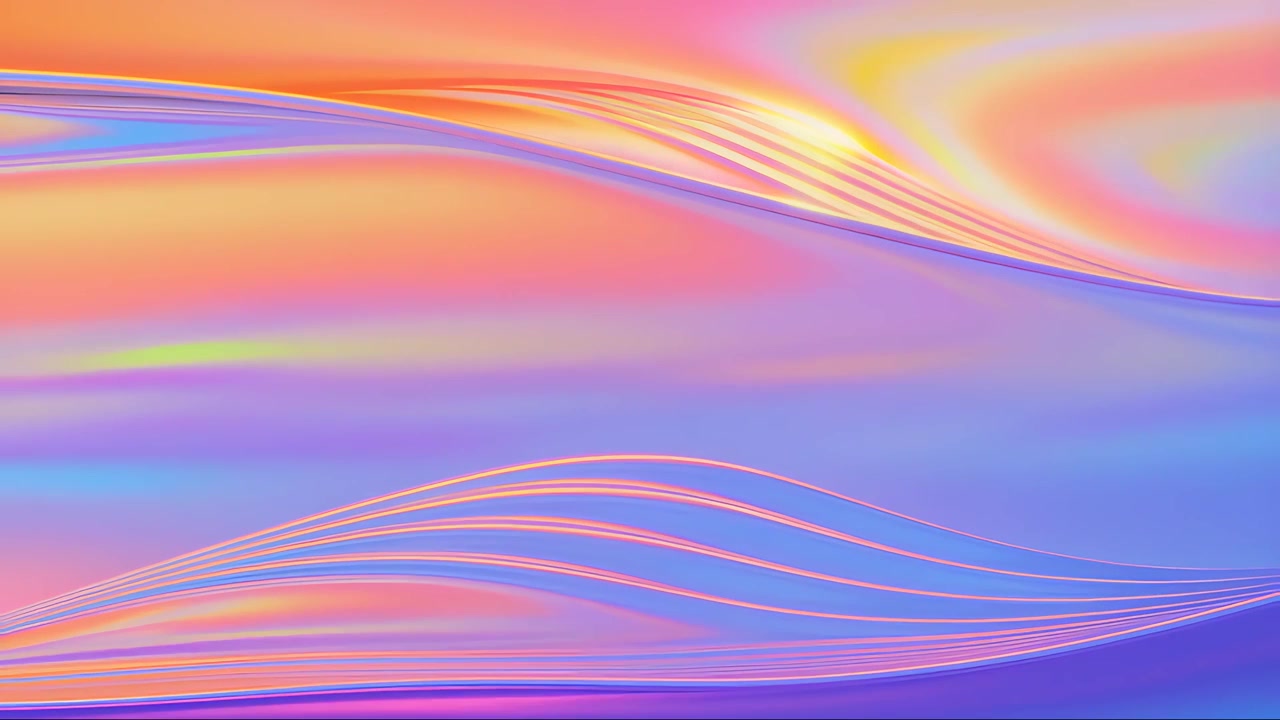 Abstract Fluid Motion Background 4K