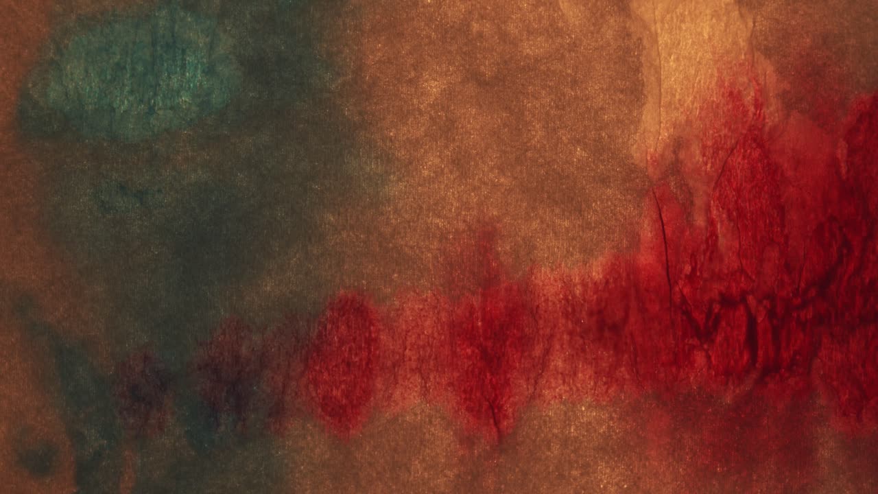 toma estacionaria de un chorro de suspensión de tinta roja en un fluido transparente