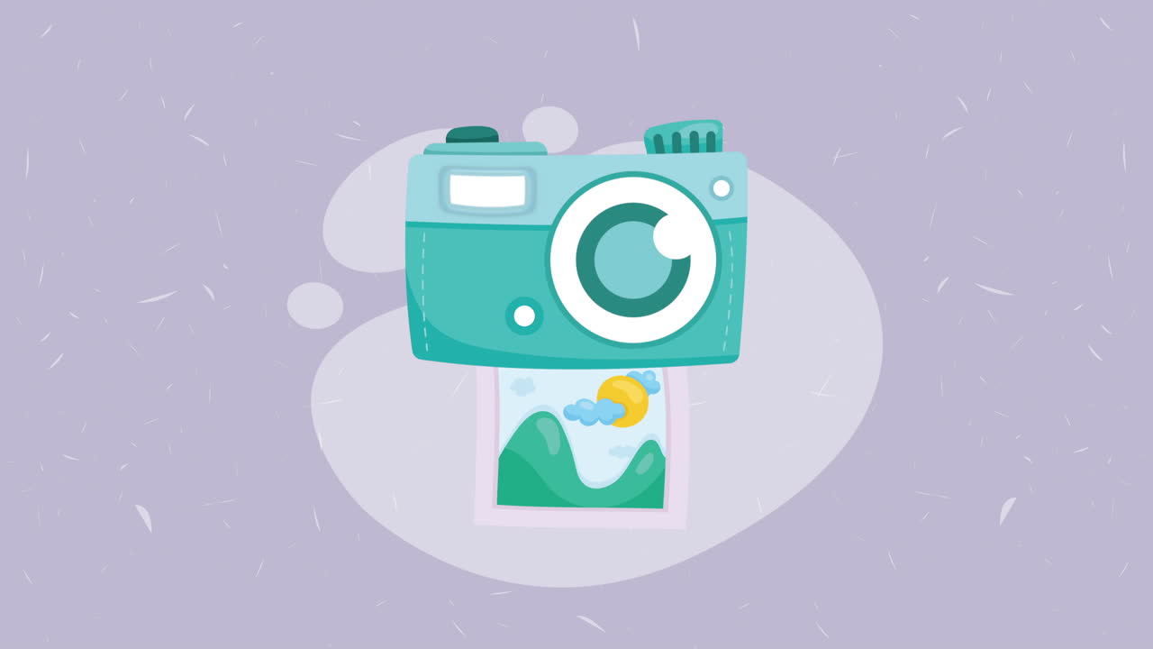 카메라 사진 장치 기술 애니메이션