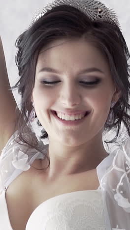 bride preparing for wedding